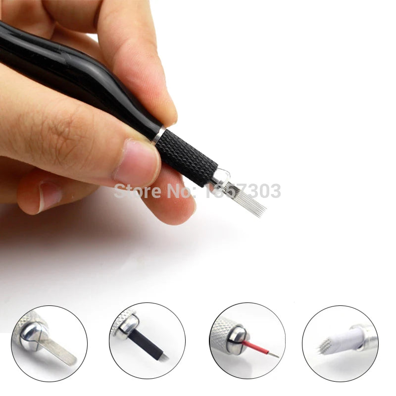 1pc Microblading tebori Pen PCD Microblade Needle Holder eyebrow