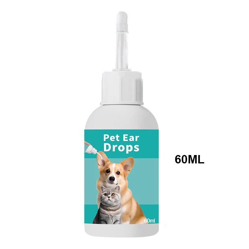 Pet ear wash Cats and dogs ear water cleaning ear mite ear drops ear