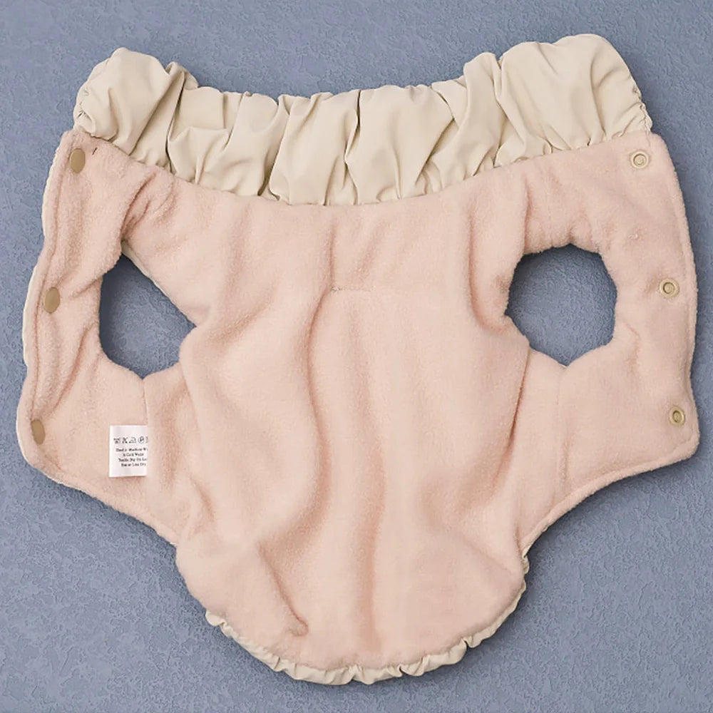 Soft Warm Dog Clothes Winter Padded Puppy Cat Coat Jacket For Small
