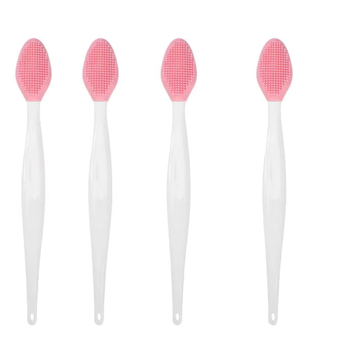 1PC/4PCS Beauty Skin Care Wash Face Silicone Brush Exfoliating Nose