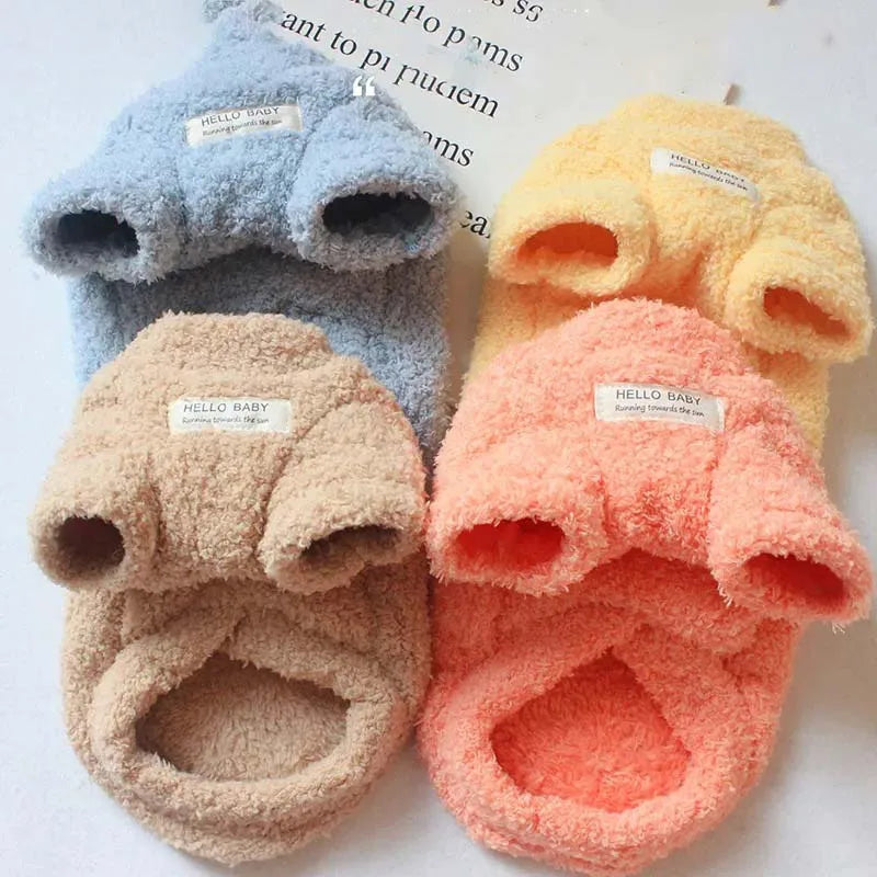 Soft Fleece Warm Small Dog Clothes Winter Puppy Thick Coat Jacket for