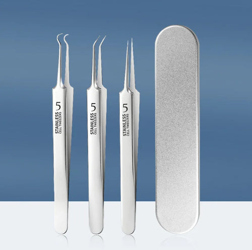 1/3/8pcs Stainless Steel Blackhead Removal Tool Set, Blackhead Clip,