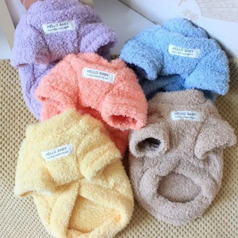 Soft Fleece Warm Small Dog Clothes Winter Puppy Thick Coat Jacket for
