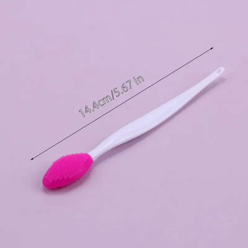 1PC/4PCS Beauty Skin Care Wash Face Silicone Brush Exfoliating Nose